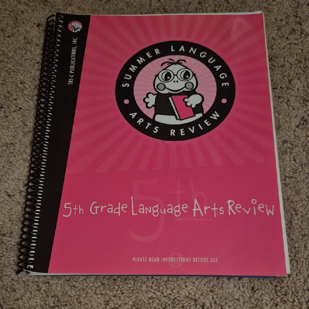 new 5th Grade Summer Language Arts Review HOMESCHOOL Elementary English Workbook